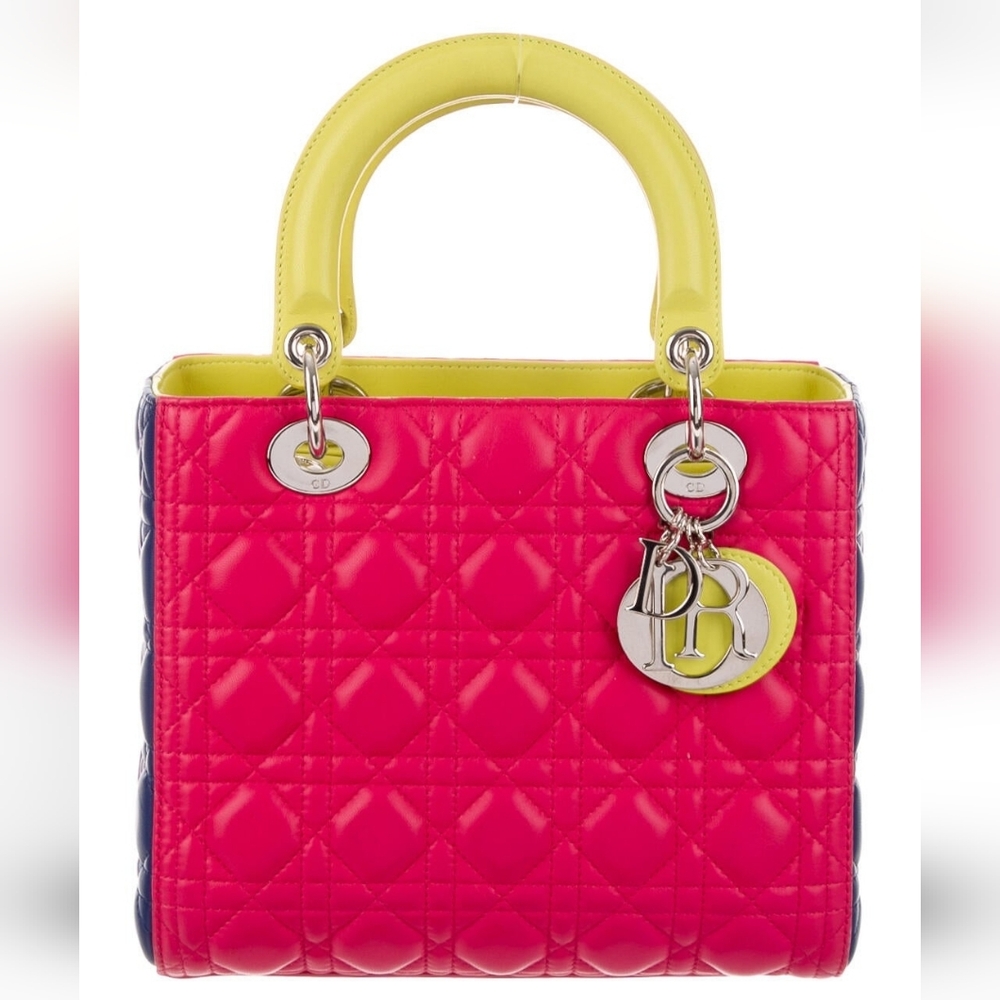 NWT Lady Dior Quilted Handbag - Picture 10 of 10